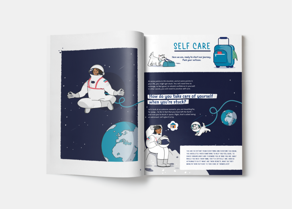 Airbus Foundation Self Development Booklet voor kinderen